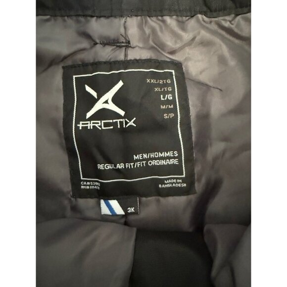 ARCTIX Black Snowsports Cargo Pants Adjustable Waist Mens Large L 1960-00-L NWT - Picture 8 of 16